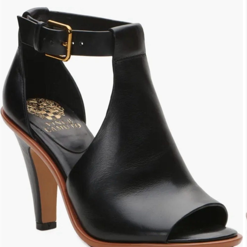 Brand NEW - Vince Camuto Black Ankle Strap Heels